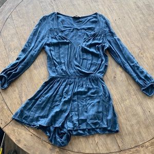 Blue romper